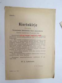 Tavarajunien lähettäminen ilman junamiehistöä - Valtionrautatiet, 18.3.1943