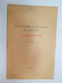 Järvistämme ja joistamme kalavesinä -eripainos Suomen Kalastuslehti nr 1, 1916