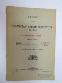 Report of the Canadian Arctic Expedition 1913-18, Volume III: Insects, Part C: Diptera, southern party 1913-16, C.P. Alexander´s dedication to Richard Frey