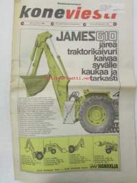 Koneviesti 1968 nr 5, sis. mm. seur. artikkelit / kuvat / mainokset; Massey-Ferguson uutuudet Mf-135 - MF-178, Lapiorullaäke muokkausominaisuuksista,