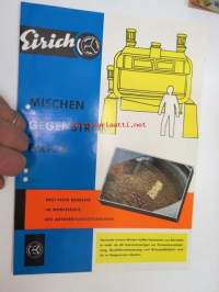 Mischen im Gegenstrom mit Eirich - betoninsekoittimet - myyntiesite / sales brochure