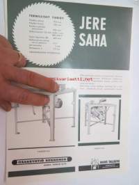 Konetehdas Kekkonen Jere saha -myyntiesite / sales brochure