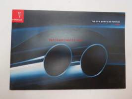 Pontiac 2004 -myyntiesite -sales brochure, in english
