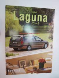 Renault Laguna Break 1997 -myyntiesite -sales brochure, in finnish