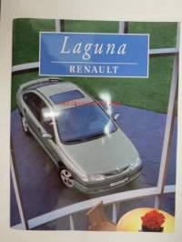 Renault Laguna 1997 -myyntiesite -sales brochure, in finnish