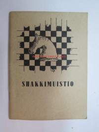 Shakkimuistio - sääntöjä, ohjeita, pelikirjauksia -chess guide