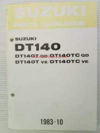 Suzuki DT140 -perämoottori varaosaluettelo, katso kuvista tarkemmat mallimerkinnät