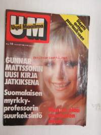 UM Uusi Maailma 1977 nr 18, ilmestynyt 14.9.1977, sis. mm. seur. artikkelit / kuvat / mainokset; Kansikuva Marion Rung, Etäinen Utö on koululaisen toiveuni - 3