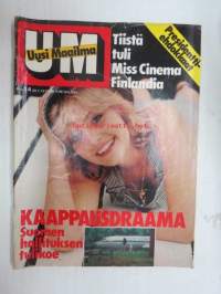 UM Uusi Maailma 1977 nr 14, ilmestynyt 20.7.1977, sis. mm. seur. artikkelit / kuvat / mainokset; Kansikuva Tii Heilimo, Kaustisen kansanmusiikkijuhlat + Konsta