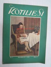 Kotiliesi 1930 nr 3, helmikuu I, ilmestynyt 1.2.1930, sis. mm. seur. artikkelit / kuvat / mainokset; Kansikuva 