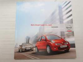 Nissan Micra & Micra C+C 2008 -myyntiesite / brochure, in finnish