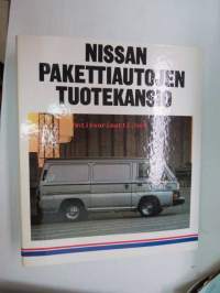 Nissan pakettiautojen tuotekansio / dealer´s van info folder