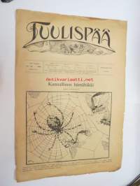 Tuulispää 1904 nr 24 -pila- ja satiirilehti -satirical magazine