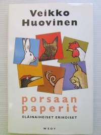Porsaan paperit - Eläinaiheiset erikoiset