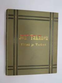Johannes Takanen - Elämä ja Teokset. Life and works of scupturer