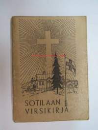 Sotilaan virsikirja 1958 -Finnish army hymn- / psalm book for soldiers