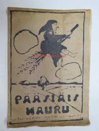 Pääsiäisnauru 1925 - K. Walowuori, Uusikaupunki -easter time fun