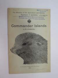 Commander Islands (Командо́рские острова́, Komandorskiye ostrova) (Kamtsatkan niemimaa) - saarten geologiaa, eläimistöä ja asukkaita