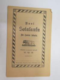 Uusi sotalaulu Itä-Aasian sodasta 1906 (Venäjän-Japanin sota) -arkkiveisu -song sheet, Russian-Japanese war