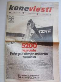 Koneviesti 1971 nr 11, sis. mm. seur. artikkelit / kuvat / mainokset; Agronomi Esko Ikävalko - Suomalainen konepankki, Pienlentokoneet - yksimoottoriset kuvat ja