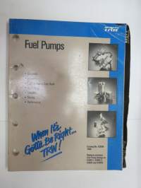 TRW Fuel pumps Catalog nr X3006 1990 -polttoainepumppujen luettelo