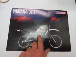 Yamaha XT -myyntiesite / brochure