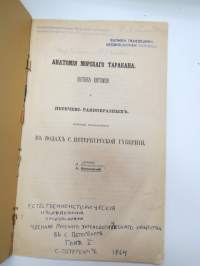 Anatomija morskavo tarkana, idothea entomon i perezen rakoobrasnih, katorija vstrezajutsa v vodah c. Peterburgskoi guvernii