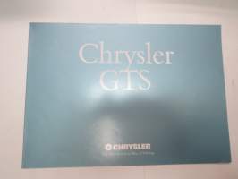Chrysler GTS -myyntiesite -brochure