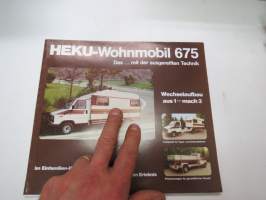 HEKU-Wohnmobil 675 asuntoauto -myyntiesite / brochure