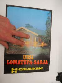 Honkarakenne lomatupa-sarja -kesämökkiesite / cottage brochure