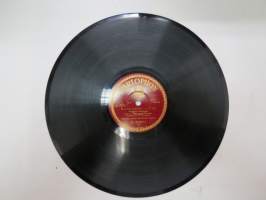 Parlophon B. 36051 Georg Malmstén - Sunnuntai-ilta / Särkynyt onni -savikiekkoäänilevy - 78 rpm record