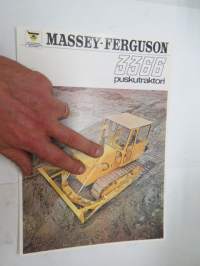 Massey-Ferguson 3366 puskutraktori -myyntiesite / brochure, bulldozer
