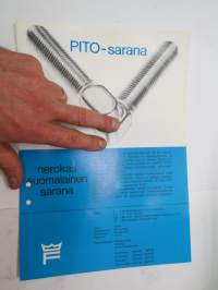 Fiskars - pito-sarana -myyntiesite / hinge brochure