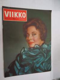 Viikko Sanomat 1960 nr 6, ilmestynyt 5.2.1960, sis. mm. seur. artikkelit / kuvat / mainokset; Kansikuva näyttelijä Michèle Morgan, Vitasol, Tokalon, Yrjö Niiniluoto