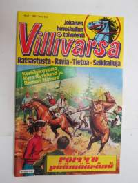 Villivarsa 1987 nr 1 -sarjakuvalehti / comics