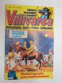 Villivarsa 1987 nr 2 -sarjakuvalehti / comics