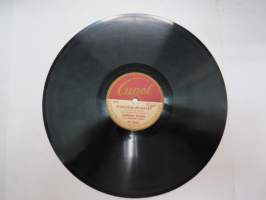 Cupol FC-2025 Harmony Sisters - En stjärna föll / Kärlekskarusellen -savikiekkoäänilevy - 78 rpm record