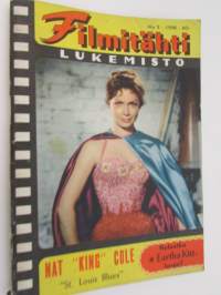 Filmitähti 1958 nr 9, sis. seur. elokuvien juonet; St. Louis Blues, Gigi, Hempeät tunteet, Naisen aseilla (Brigitte Bardot),  tähtikuvissa Alida Valli, Farley