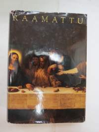 Raamattu (1992 suomennos) - lukuraamattu - viininpunainen keinonahka -Bible