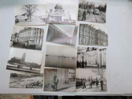 Leningradin matka ja vähän aikaa Viipurissakin -valokuvasarja 1960-luvulta - 12 kpl valokuvia -photos - journey to Leningrad & Viborg