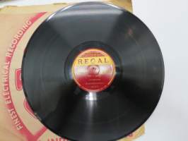 Regal RL. 1447 (Columbia) Copendranarayan - Instrumental flute -savikiekkoäänilevy -78 rpm record