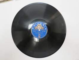 Columbia GE. 27021 - Tamil Film Samsaram Title music & Jalara Dance / P. Leela -savikiekkoäänilevy -78 rpm record