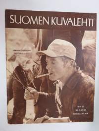 Suomen Kuvalehti 1959 nr 22, ilmestynyt 30.5.1959, sis. mm. seur. artikkelit / kuvat / mainokset; Kansikuva 