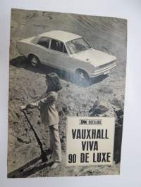Vauxhall Viva 90 De Luxe - TM koeajo - eripainos TM 1967 nr 13 - car test, offprint