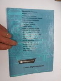 Volkswagen teollisuusmoottori -myyntiesite - brochure, industrial engine