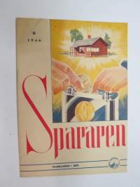 Spararen 1951 nr 4, Innehåller bl. a.; Finansminister Törngren - Om skattelättnaderna åt bankspararna, Karl-August Fagerholm - Med egen kraft framåt,