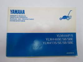 Yamaha YLM446P/S - YLM446SE/SB/SBE, YLM453S/SE/SB/SBE (JA)-28199-D0) owner´s manual / omistajan käsikirja / manuel de propietario / instruktionsbok