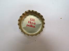 Sprite 113. Hyvä poika. -kruunukorkki / crown cap