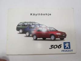 Peugeot 306 käyttöohjekirja / owner´s manual