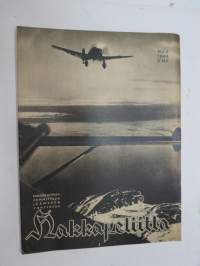 Hakkapeliitta 1944 nr 4, sis. mm. seur. artikkelit / kuvat / mainokset; Kansikuva 